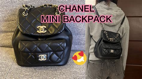 chanel backpack fabric|Chanel backpack 2022.